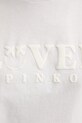 Pinko t-shirt bawełniany 104605.A2D1 biały