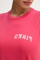 Pinko top bawełniany 104268.A2C0 czerwony