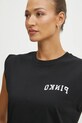 Pinko top bawełniany czarny 104268.A2C0
