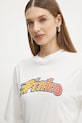 Pinko t-shirt in cotone bianco 104604.A2D9