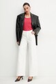 Бавовняний топ Pinko 105001.A2IA рожевий SS25