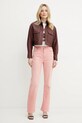 Хлопковая футболка Pinko 105050.A2D8 белый SS25