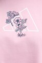 Хлопковая футболка adidas W T ILLU LF CRP JM0459 розовый