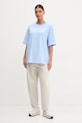 adidas tricou din bumbac W C PHOTO TEE JN9090 albastru SS25