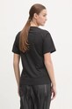Одежда Хлопковая футболка adidas W L MINI TEE JN8224 чёрный