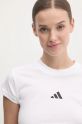 adidas tricou din bumbac Future Icons alb JE4001