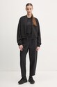 Хлопковая футболка adidas ALL SZN JJ1235 чёрный SS25
