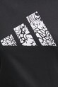 Хлопковая футболка adidas Camo JJ4110 чёрный