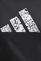 adidas t-shirt bawełniany Camo JJ4110 czarny