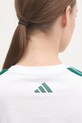Бавовняна футболка adidas W L SOFTS Collegiate білий JN9128