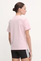 Одяг Бавовняна футболка adidas W Elem Flrl Tee JP0114 рожевий