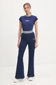 Футболка adidas Essentials Linear JG8658 темно-синій SS25