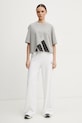 Тениска adidas Essentials JG8738 сив SS25