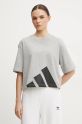 adidas t-shirt Essentials grigio JG8738