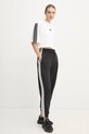 Βαμβακερό μπλουζάκι adidas Essentials JD4999 λευκό SS25