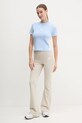 Футболка adidas Essentials JE1241 голубой SS25