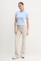 Футболка adidas Essentials JE1241 блакитний SS25