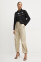 Karl Lagerfeld tricou din bumbac A1W17021 negru SS25