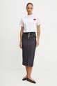 Karl Lagerfeld tricou din bumbac A1W17074 alb SS25