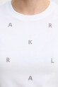 Хлопковая футболка Karl Lagerfeld A1W17078 белый