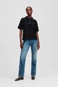 Karl Lagerfeld polo in cotone nero A1W17079