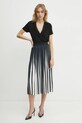 Karl Lagerfeld bluză A1W17139 negru SS25