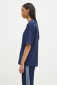 Βαμβακερό μπλουζάκι adidas Originals Essential JC8968 σκούρο μπλε SS25