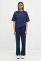 Bavlněné tričko adidas Originals Essential JC8968 námořnická modř