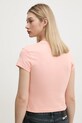 Одяг Бавовняна футболка adidas Originals Essential JC8971 помаранчевий