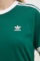 adidas Originals tricou 3-Stripes JD4571 verde