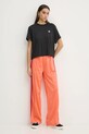 adidas Originals t-shirt SNAKE TRF TEE JC5748 fekete SS25