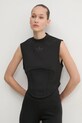 Футболка adidas Originals INTERLOCK VEST хлопок чёрный JJ0967