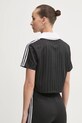 Одежда Футболка adidas Originals V-NECK POLO JD2606 чёрный