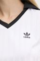 Μπλουζάκι adidas Originals V-NECK POLO JD2608 λευκό