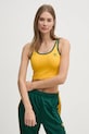 adidas Originals top 3S BRA TOP galben JP2291