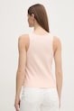 Одяг Бавовняний топ Twinset 251TP2550 рожевий