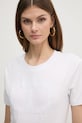 Бавовняна футболка Twinset білий 251TP2072
