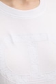 Бавовняна футболка Twinset 251TP2072 білий