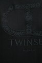 Twinset t-shirt bawełniany 251TP2072 czarny