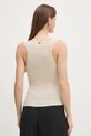 Одежда Топ с примесью льна Twinset 251TP3370 бежевый
