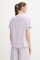 Îmbrăcăminte Twinset tricou din bumbac 251TT2041 violet