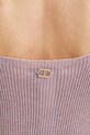 Twinset top din amestec de in 251TT3147 violet