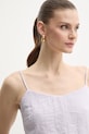 Блузка Twinset фиолетовой 251TT2282