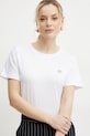 Бавовняна футболка Twinset білий 251TT2040