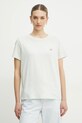Twinset t-shirt bawełniany nadruk zielony 251TT2040