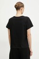 Oblečení Bavlněné tričko Twinset 251TT2040 černá