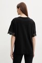 Îmbrăcăminte Twinset tricou din bumbac 251TT2410 negru