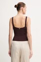 Odzież Twinset top 251TT3220 brązowy