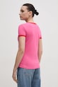 Oblečenie Bavlnené tričko Drivemebikini Amore Vintage 2024.DMBS.03.PR ružová