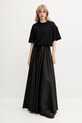 IRO tricou din bumbac WF14OLINDA negru SS25